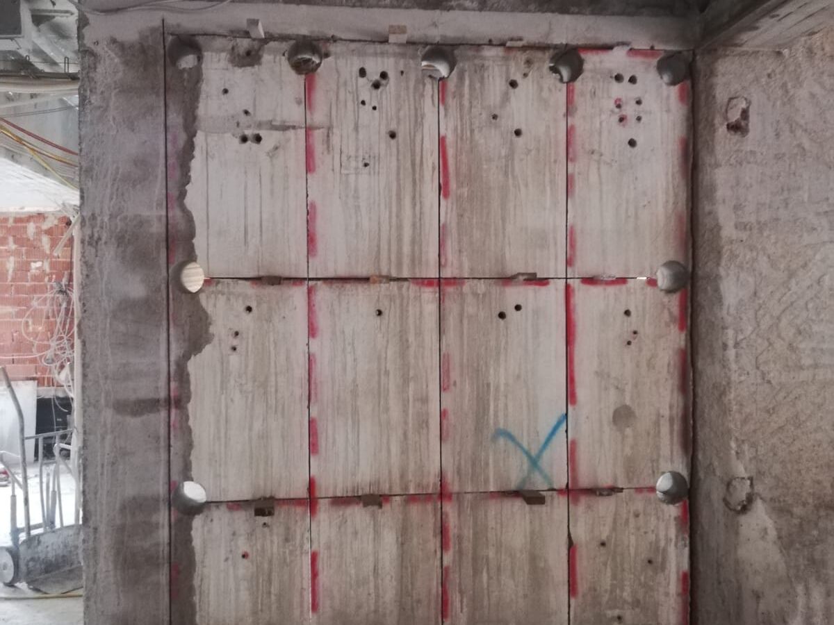 Wandsägearbeiten bei Eggersdorfer
